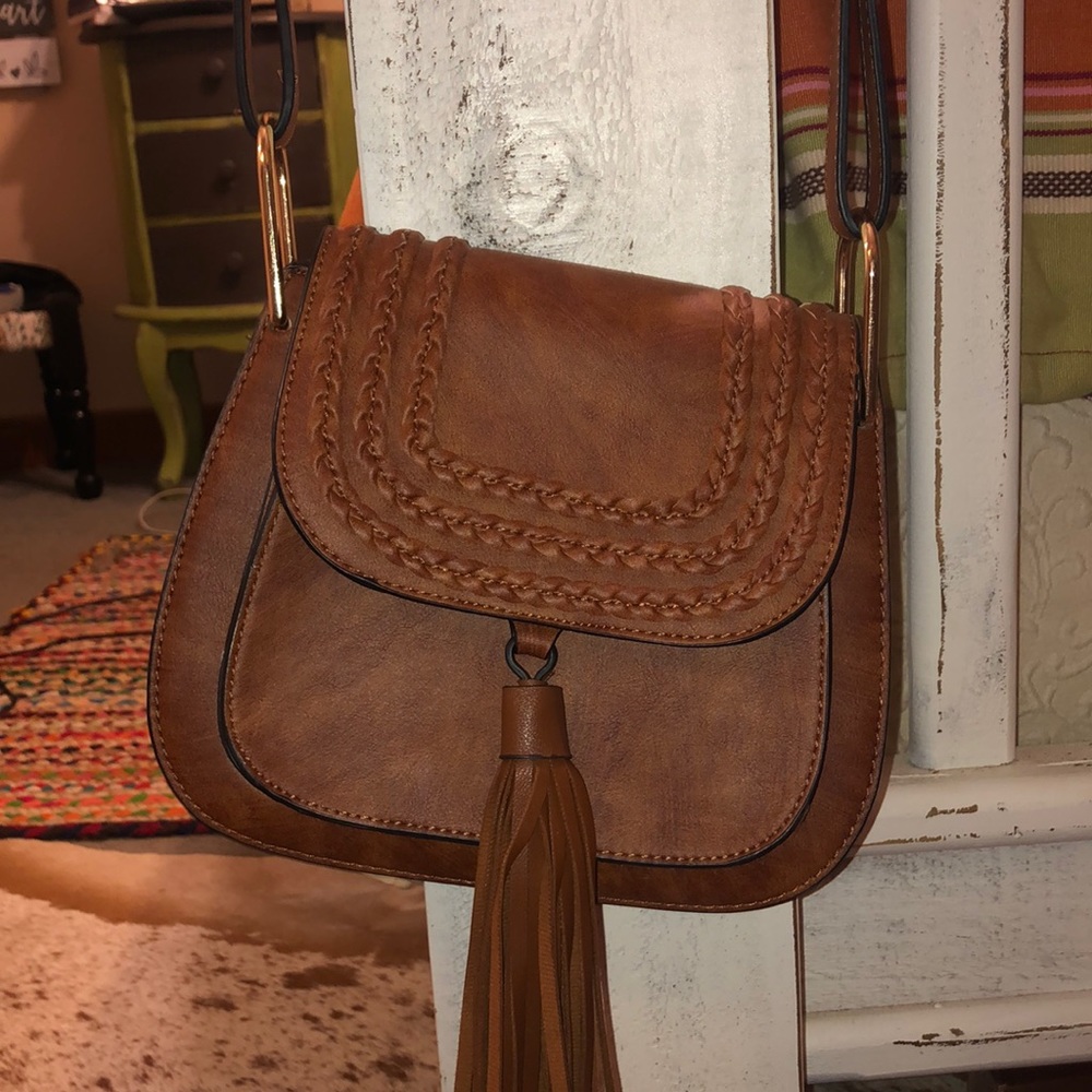Brown purse